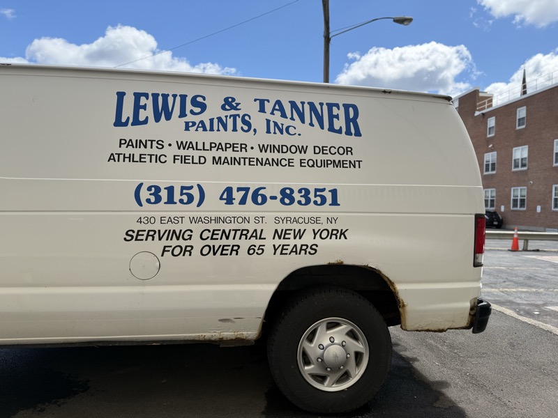 Lewis & Tanner delivery van