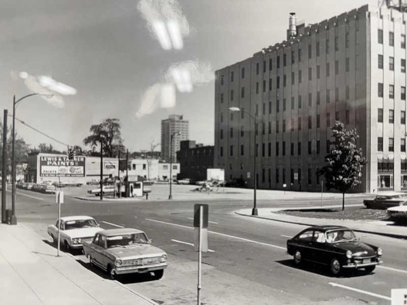 Lewis & Tanner billboard on a Syracuse street